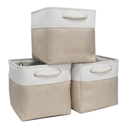 Boxen faltbar creme weiss 25cm Kallax